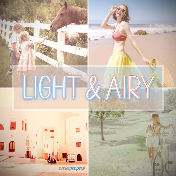 OUT NOW: Light & Airy Color Grading Preset Collection [NEW]