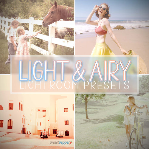 Light and Airy Lightroom Presets