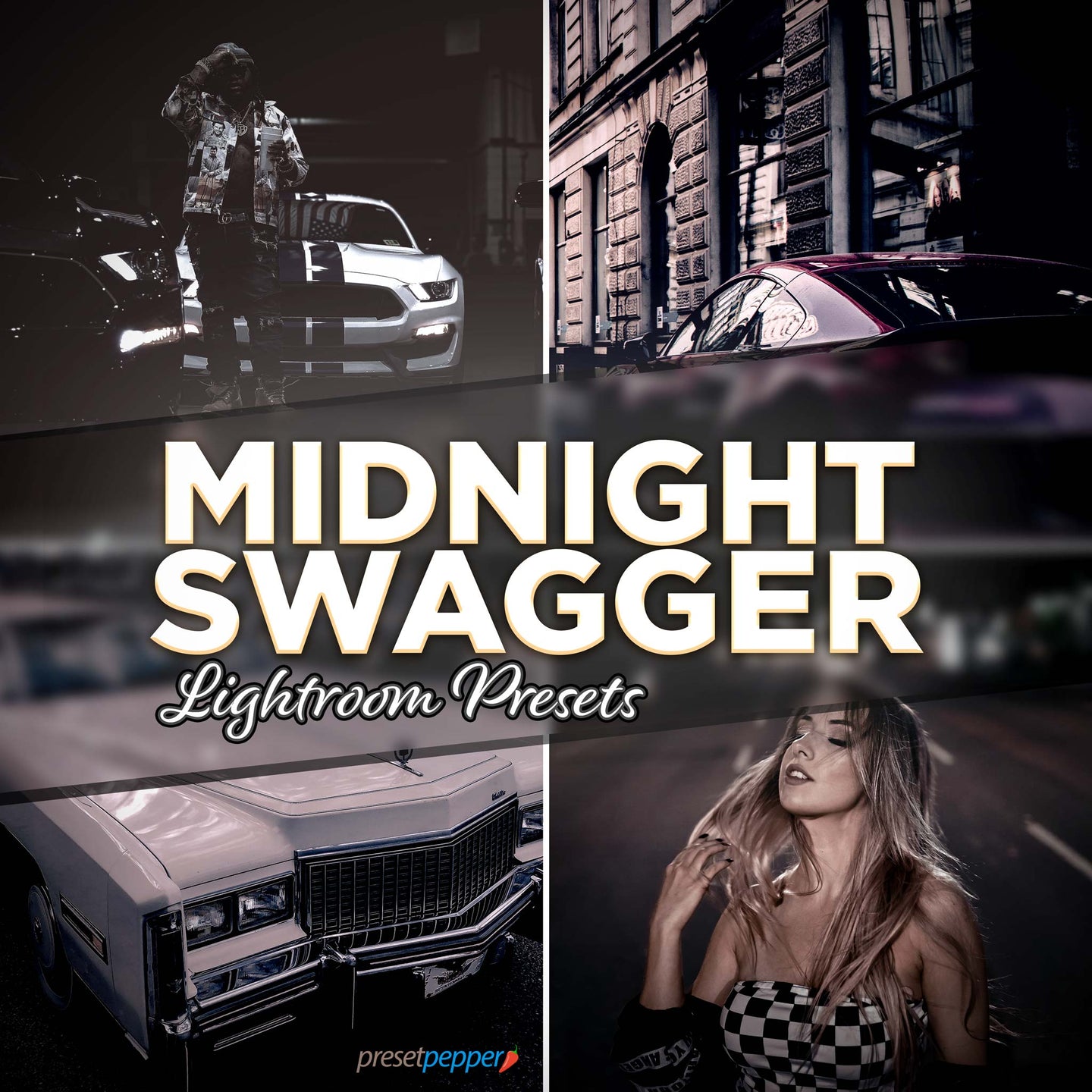 MIdnight Swagger Black and Luxury Lightroom Presets