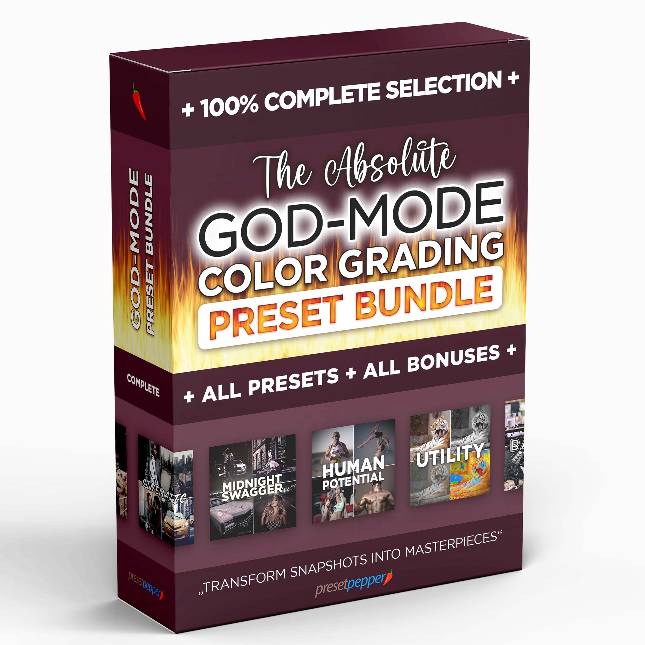 Prest Color The Absolute Preset Bundle Color Grading Lightroom Presets + LUTs ...